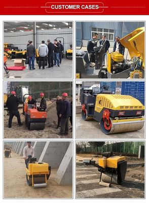 도로 롤러 진동 압축기 20KN 흥분 힘과 70Hz 진동 주파수
