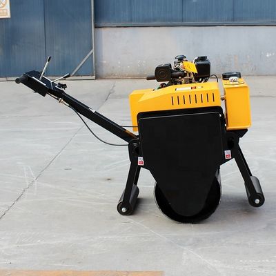 330kg 소형 진동형 미니 컴팩터 도로 롤러 0.5mm 명목 폭
