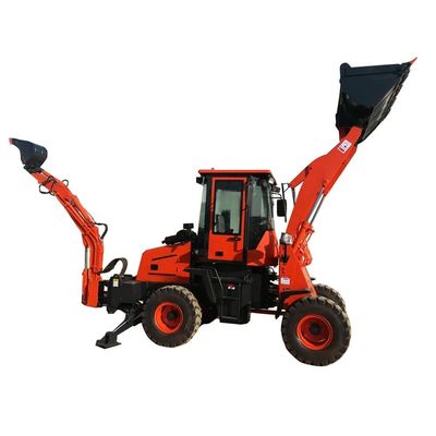 55kW 배크호 로더와 4x4 휠 로더 비교할 수 없는 성능과 신뢰성