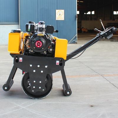 11KW 걸기 뒤에 미니 500KG 싱글 드럼 핸드 아스팔트 작은 탕덤 롤러 컴팩터