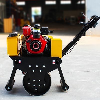 11KW 걸기 뒤에 미니 500KG 싱글 드럼 핸드 아스팔트 작은 탕덤 롤러 컴팩터
