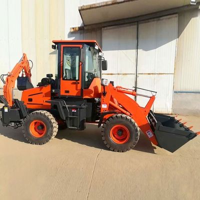 에파 엔진 휠 로더 미니 배크호 엑스카버 로더 4x4 배크호 로더 무료 배송