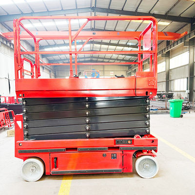 CE ISO 수압 배터리 가동 트럭 장착 시저 리프트 320kg 부하 용량