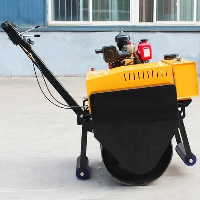 YANMAR 엔진 500kg Walk-Behind 단일 드럼 도로 롤러 CE 인증