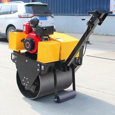 YANMAR 엔진 500kg Walk-Behind 단일 드럼 도로 롤러 CE 인증