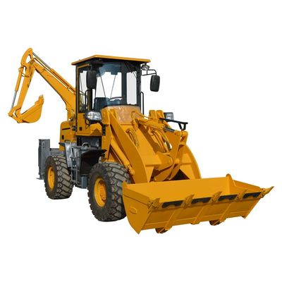 4 휠 드라이브 2톤 배크호 로더와 min. 회전 반지름 000 mm