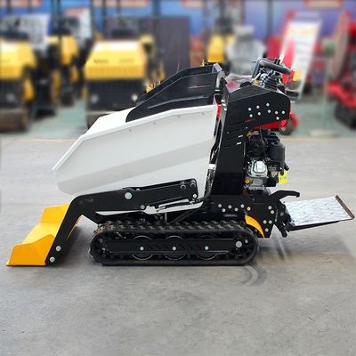 360kg 운송 질량 YANMAR 엔진 미니 캐리어 덤퍼 800kg 가솔린 트랙 덤퍼