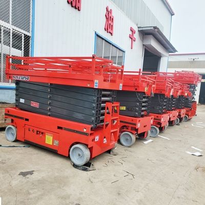 48V/4.5kw 모터 전력 4-16m 엘리베이터 산업용 모바일 시어 플랫폼
