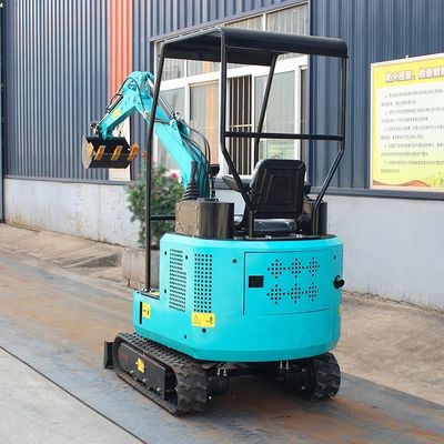 1800kg 기계 무게 Eaton 수압 실린더와 함께 HUAQI 미니 디거 크롤러 발굴기
