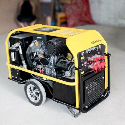 13 hp 디젤 또는 주유소 수압 전력 장치 6.1 L 연료 탱크 용량
