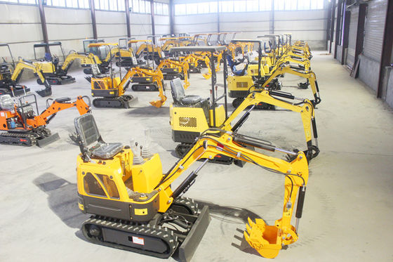 작은 크롤러 발굴기 1700kg 0.04m3 버킷 용량과 CE 인증