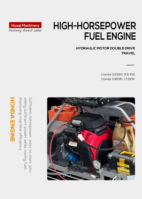 24hp 가솔린 엔진 운전 콘크리트 트롤 머신 트롤 블레이드 mm 350 * 150