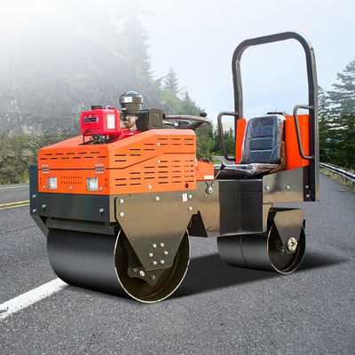 소규모 도로 건설용 8HP 1톤의 높은 전력 소형 진동 롤러