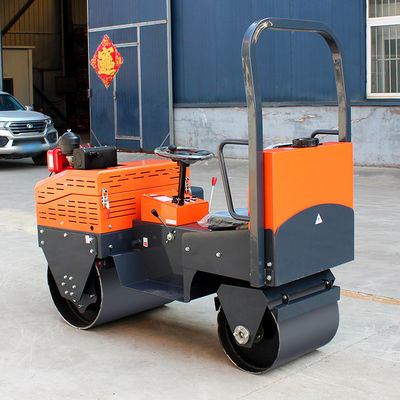 소규모 도로 건설용 8HP 1톤의 높은 전력 소형 진동 롤러