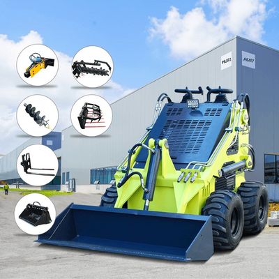 EPA 디젤 가솔린 미니 스키드 스티어 로더 950kg 기계 무게와 스트래튼 엔진