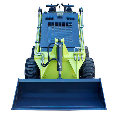 EPA 디젤 가솔린 미니 스키드 스티어 로더 950kg 기계 무게와 스트래튼 엔진