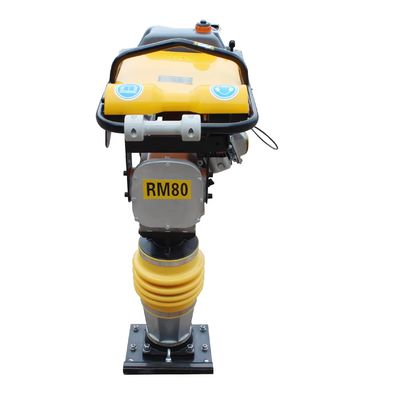 수동 템핑 램머 Earth Rammer 80kg 압축 힘과 혼다 GX160 엔진